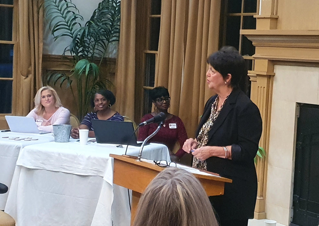Ila Campbell Tells Republican Women of Leftist Activity in Fayetteville Public Schools